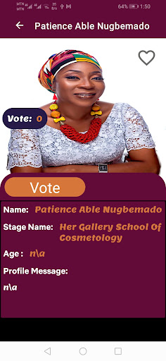 Ghana Beauty Awards Screen 3