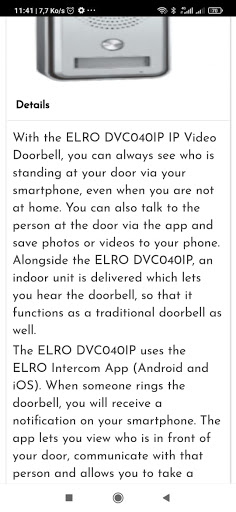 Guide for ELRO DVC040IP
