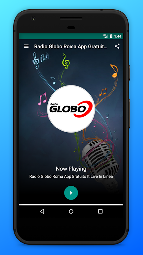 Android application Radio Globo Roma FM App Italia screenshort