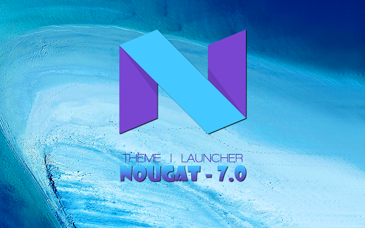 Android application Theme for Nougat 7.0 screenshort