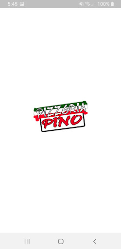 Android application Pizzeria Pino screenshort