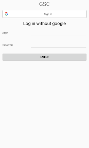 Android application GlobalScore screenshort