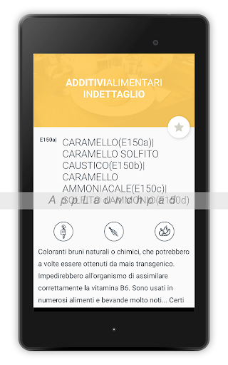 Element - Additivi Alimentari