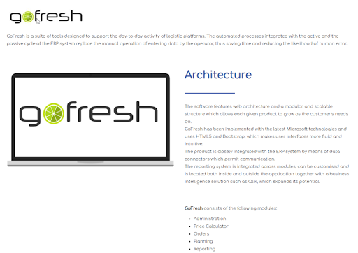 Android application GoFresh.mobile screenshort