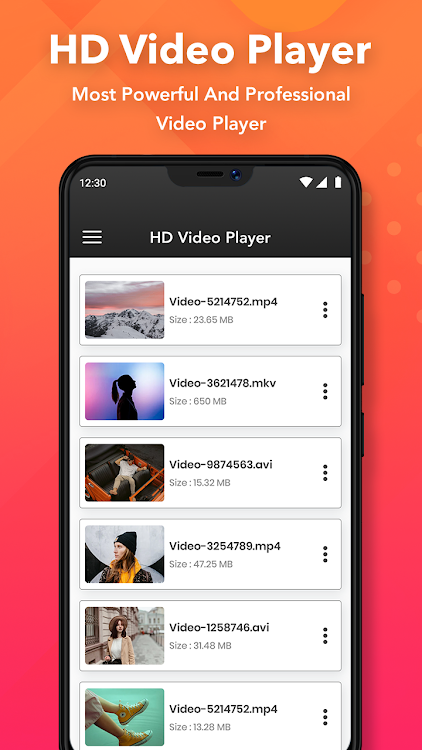 Full HD Video Player : Video P - 1.4 - (Android)