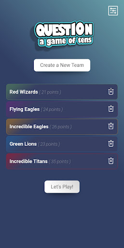 Android application Quest10n screenshort