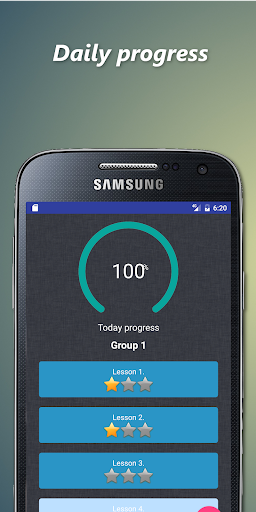 Android application Learn german b1 b2 screenshort