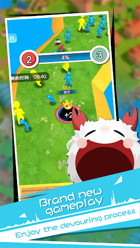 Color Hole Devouring Bugs