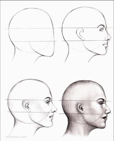 Realistic drawing technique id
