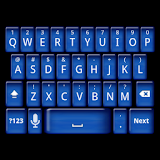Blue Keyboard Skin icon