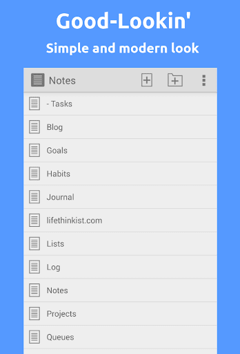 Android application Text Editor Pro screenshort