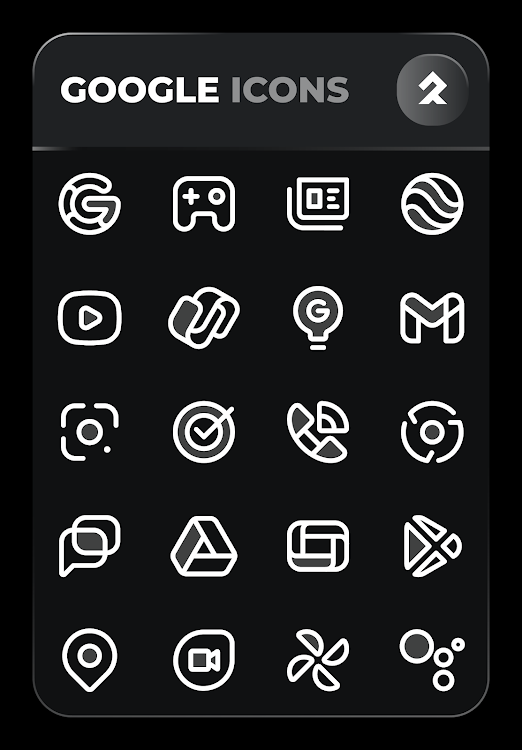 PHANTOM WHITE: Two tone icons - 2.0 - (Android)