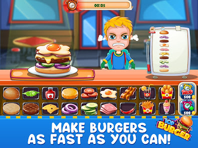 Captura 8 Hamburguesería Juegos de niños android