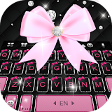 Black Pink Kitty Keyboard Theme icon
