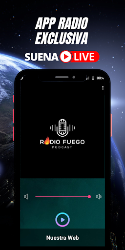 Android application Radio Fuego MZA screenshort