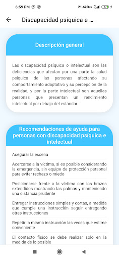Primeros Respondedores Screenshot