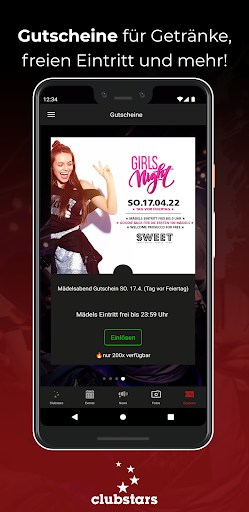Clubstars Screen 3