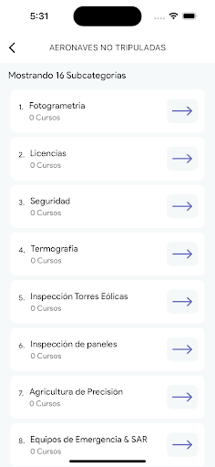 RPAS Academy Screen 2