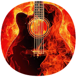 Flaming Guitar - Best Theme icon