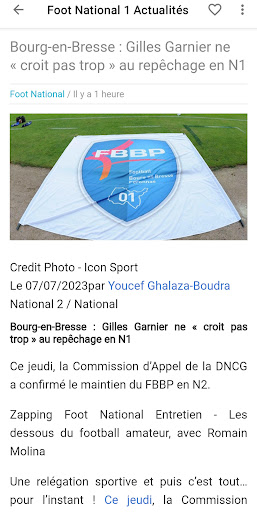 Foot National 1 Screen 2