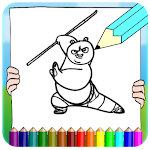Cover Image of डाउनलोड Panda Coloring Book Fu- Expert  APK