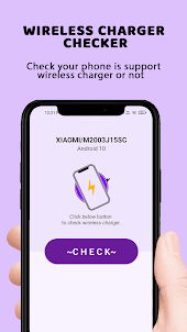 Wireless charger checker