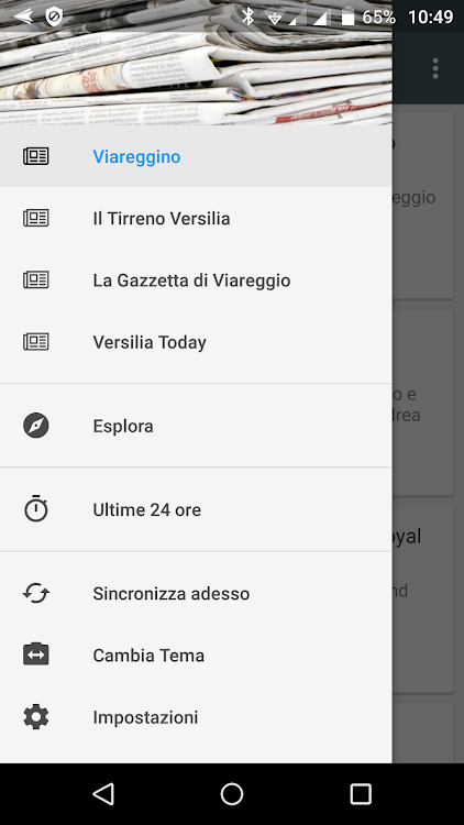 Viareggio notizie locali - 2.1 - (Android)