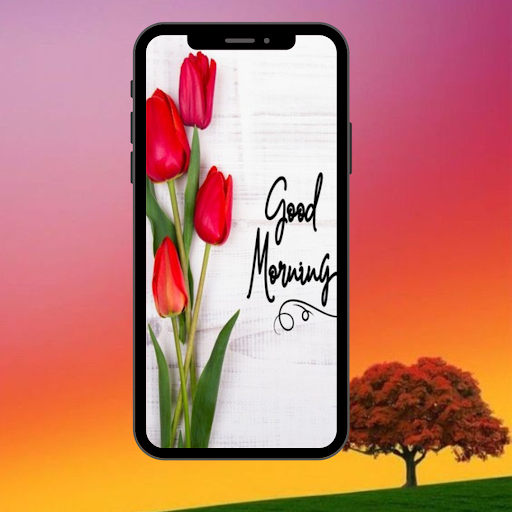 Good Morning Good Night Flower Screen 2
