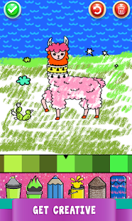 Kawaii Coloring Pages With Glitter - Drawing Book(圖6)-速報App