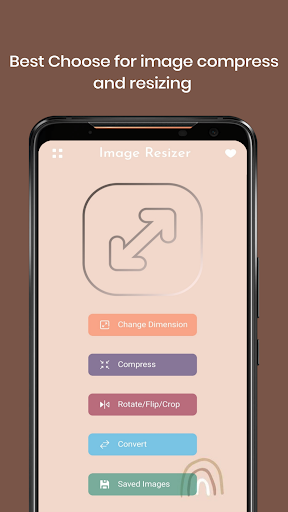 Android application Photo resizer - Image resizer screenshort