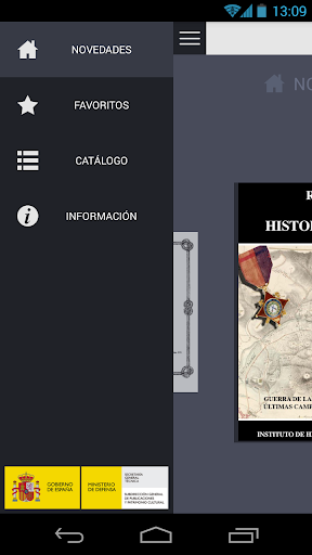 Revistas de Defensa Screen 2