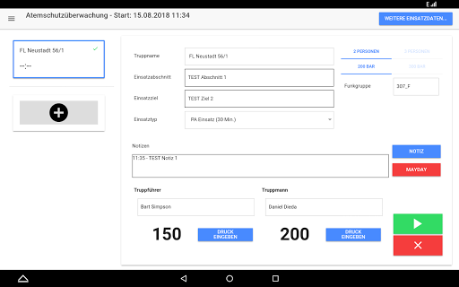 FM - Atemschutzüberwachung Screen 3