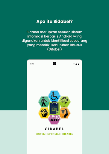 Android application Sidabel screenshort
