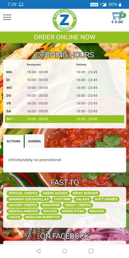 Zorba Streetfood - Officieel Screen 3