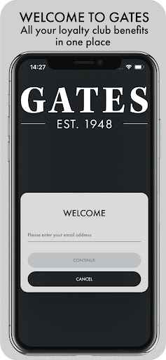 Android application Gates Loyalty Club screenshort