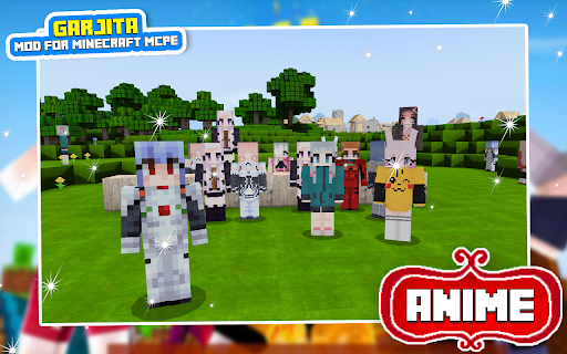 Mod Anime - Master Heroes Addon Map for Minecraft