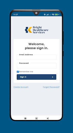 Android application Bright Healthcare Services screenshort