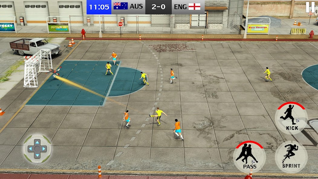Street Soccer Kick Games 8.3 APK + Mod (Unlimited money) إلى عن على ذكري المظهر