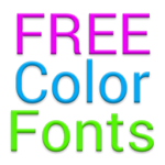 Cover Image of Télécharger Color Fonts for FlipFont #1 4.0.5 APK