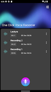 One Click Voice Recorder
