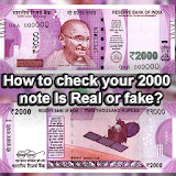 How To Check New 2000 Note Fake icon