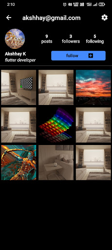 Android application SnapMirror screenshort