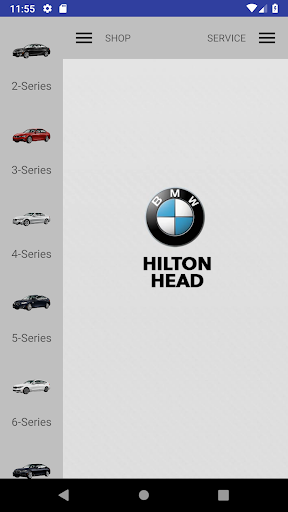 Android application Hilton Head BMW screenshort