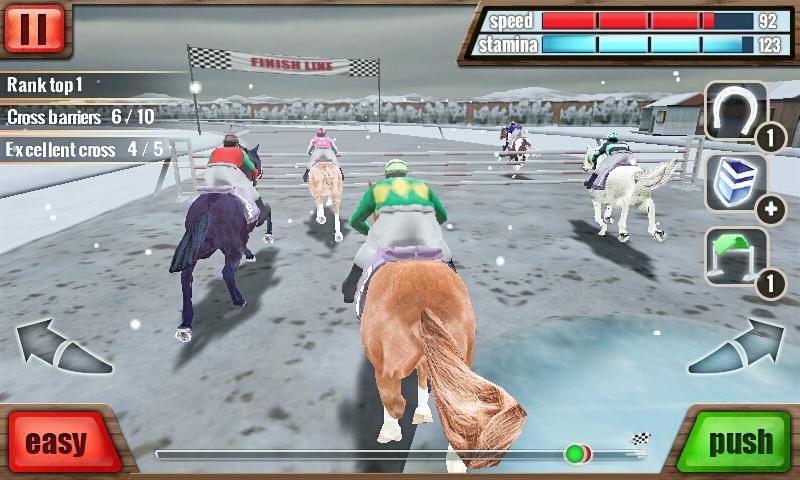 Android application Horse Racing 3D screenshort
