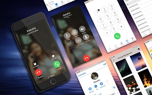 Phone X Full i Call Screen With Dialer For PC installation