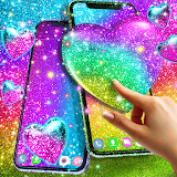 Colorful glitter live wallpaper icon