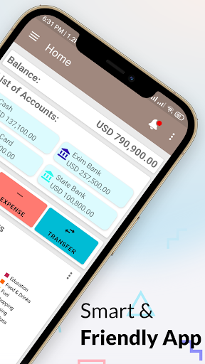 Expense - Budget Tracker app Screen 2