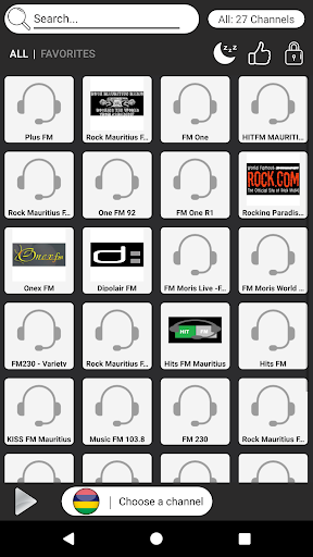 Android application Mauritius Radio Stations - FM screenshort