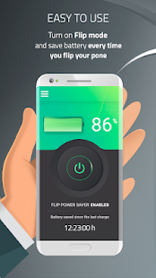 Battery Saver - Flip & Save Screenshot