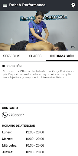 Rehab Performance Screen 3